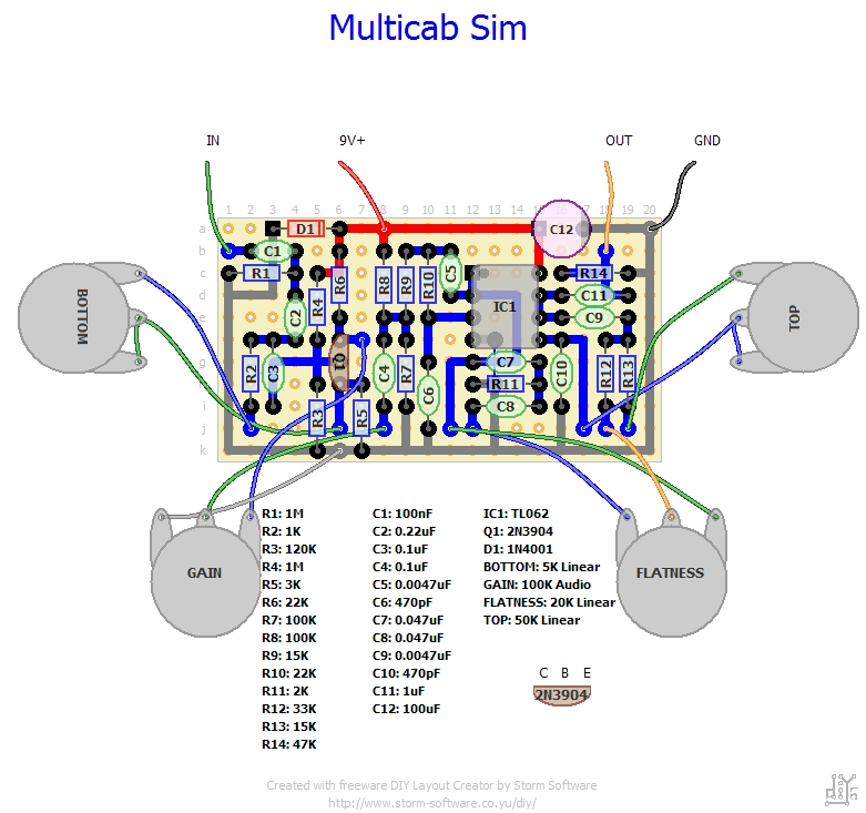 キャビネット・シミュレータをシミュレートしてみました Multicab Sim完成編: Do It Myself